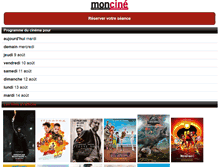 Tablet Screenshot of moncine-beziers.com